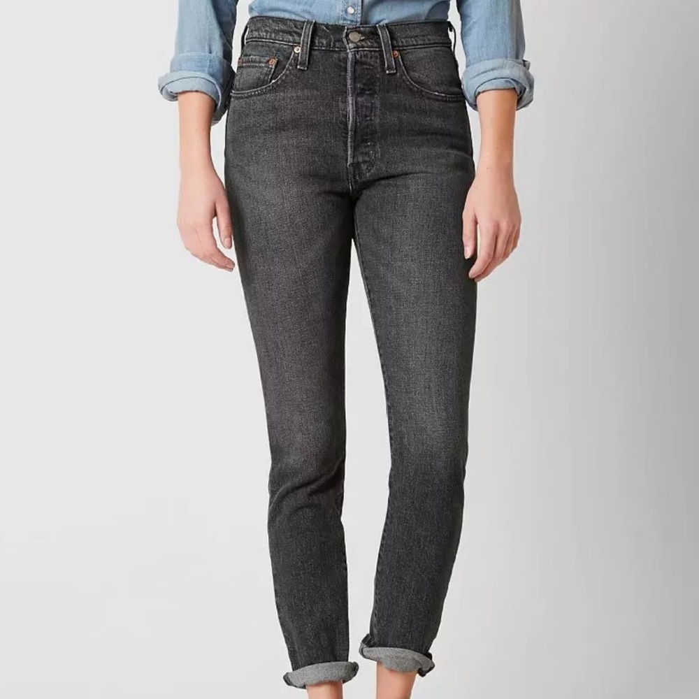 Levi’s 501 Grey Skinny Jeans